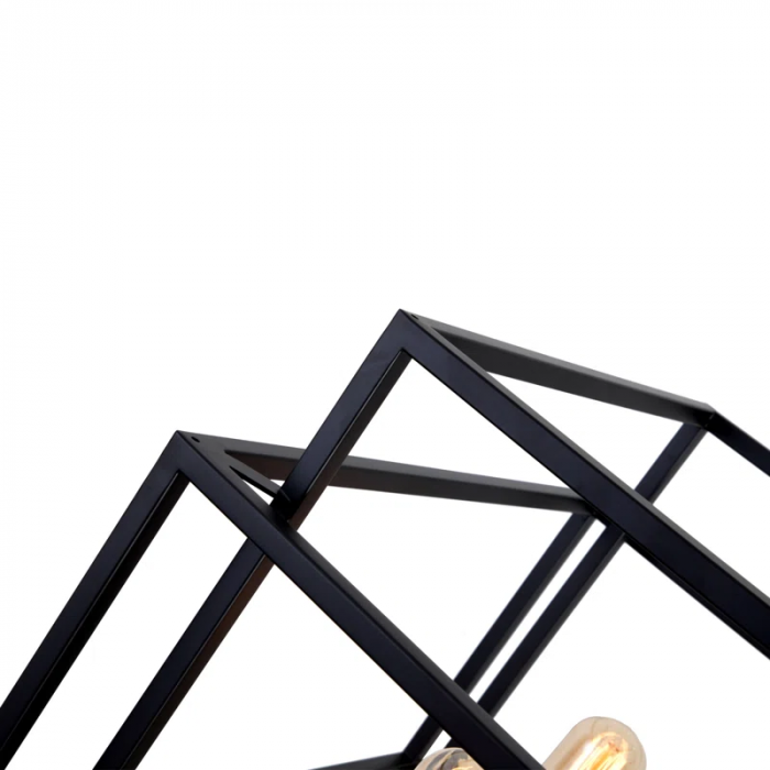 Worton 4 - Light Lantern Square Chandelier(18") - Image 6