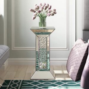 Stonebraker Glass Top End Table