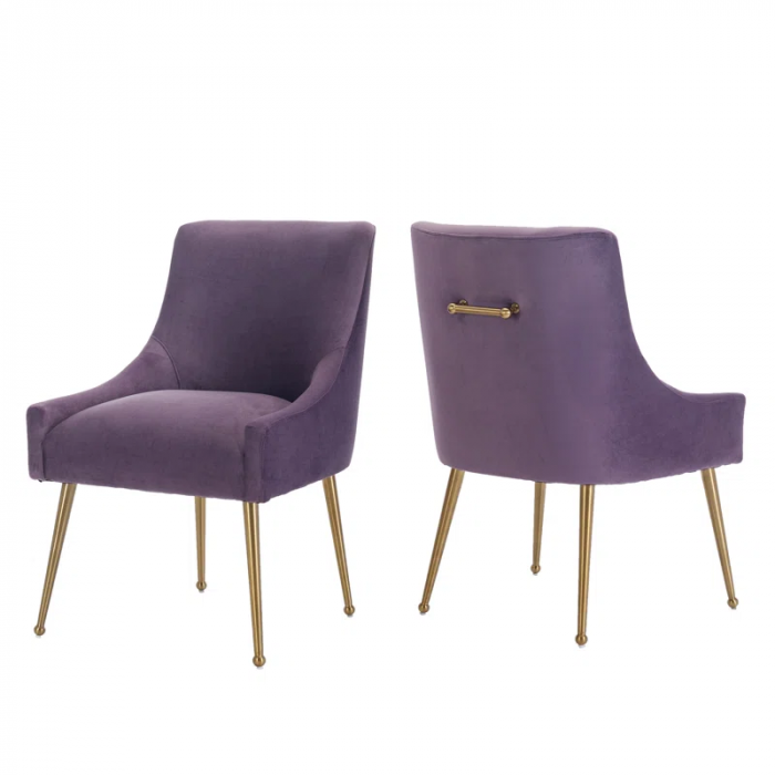 Magallanes 19.69'' H Velvet Upholstered Side Chair - Image 10
