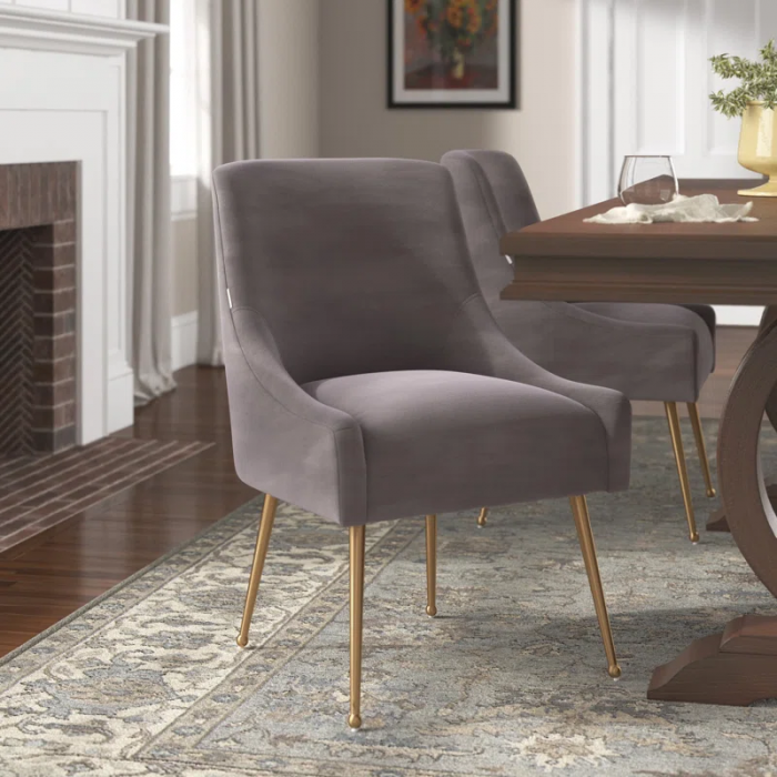 Magallanes 19.69'' H Velvet Upholstered Side Chair - Image 12