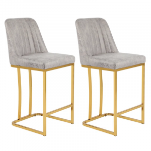 Branchville Upholstered Counter Stool with Metal Frame