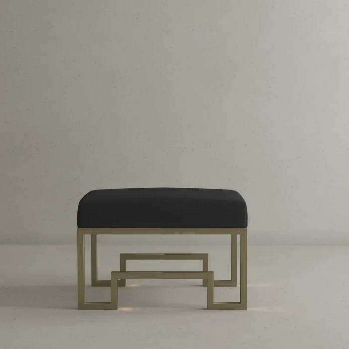 Freels Upholstered Accent Stool - Image 7