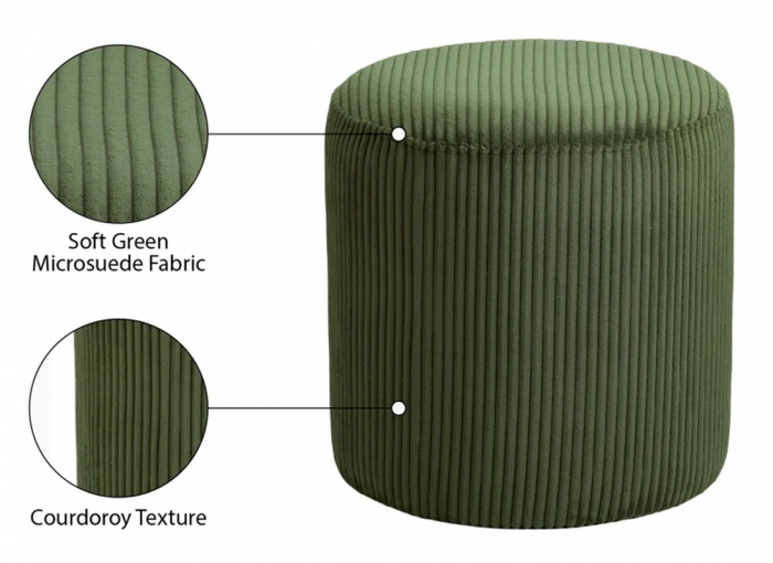 Baber Upholstered Ottoman - Image 14
