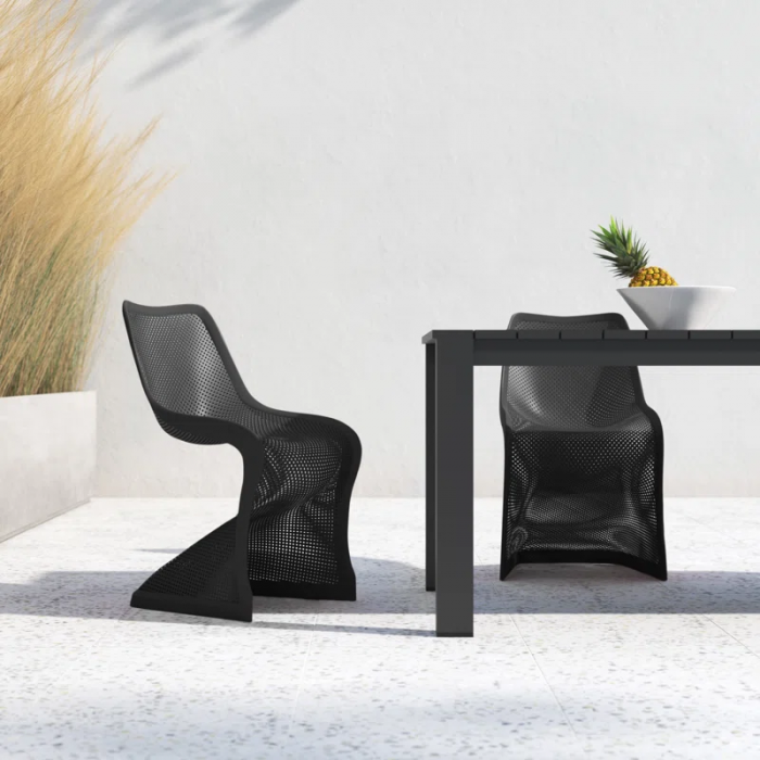 Spector Outdoor Stacking Dining Side Chair - Image 8