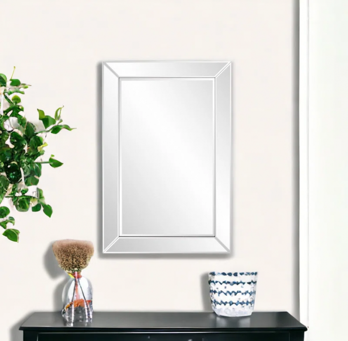 Burriss 24" Clear Beveled Edge Frame Accent Mirror - Image 9
